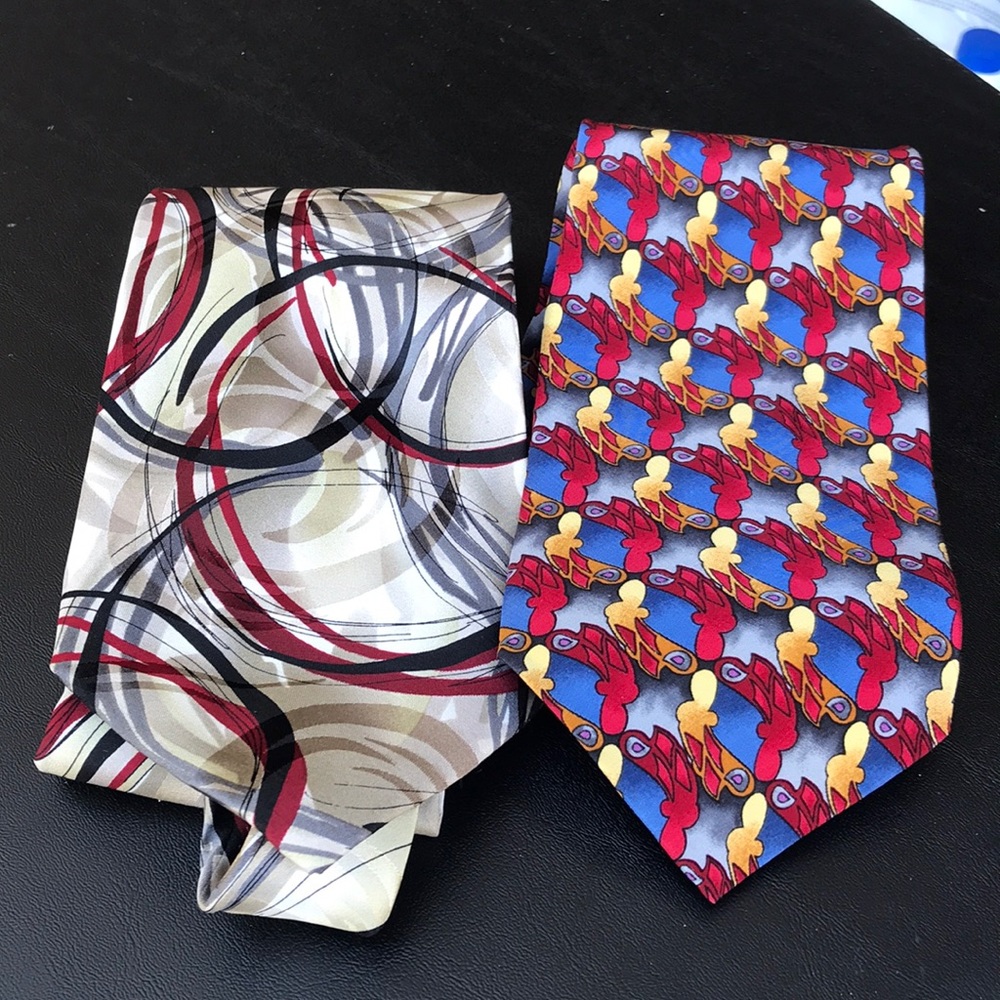 Jerry Garcia tie lot two ties